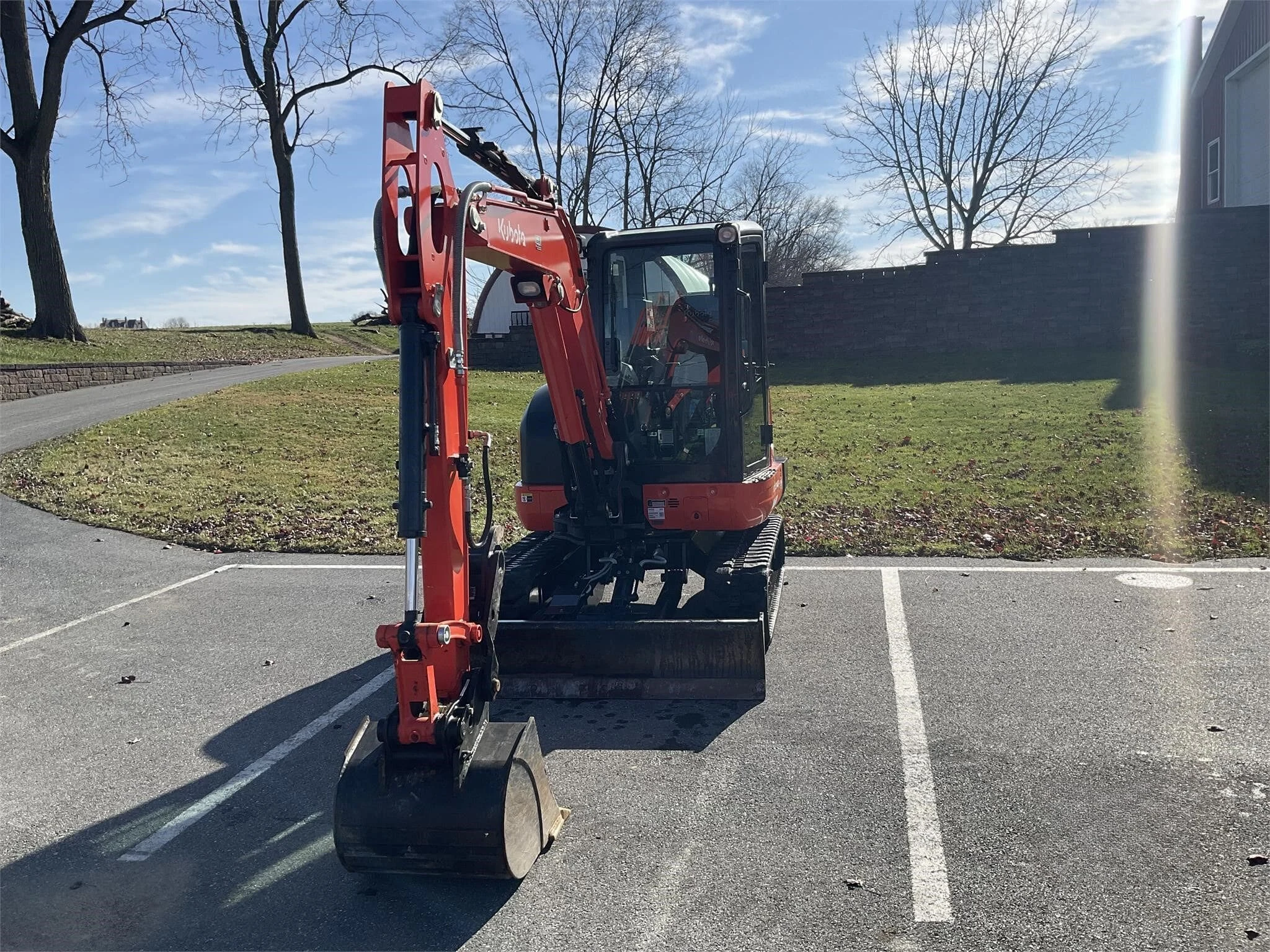 2022 Kubota KX040-4 Mini Excavator — catalogue photograph