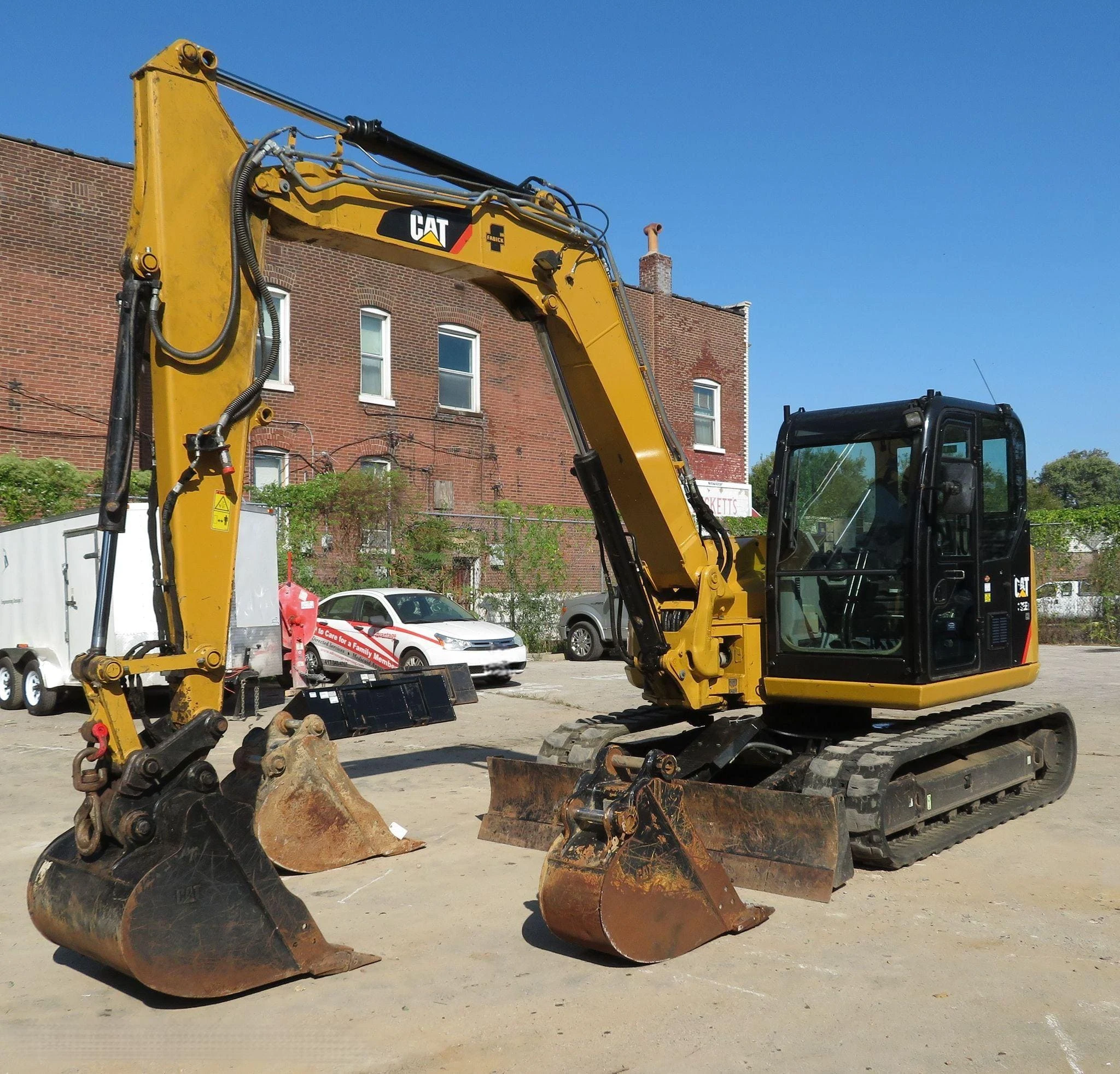 2015 Caterpillar 308E2 CR Mini Excavator — catalogue photograph